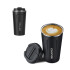 Vaso Térmico Coffee Mug 510 Ml Con Tapa Café Té Taza Jarra Variante Color Negro