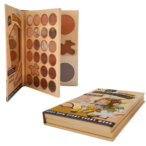 Paleta de sombra de ojos, crema corrector y polvos compactos Paleta De Sombra De Ojos, Crema Corrector Y Polvos Compactos