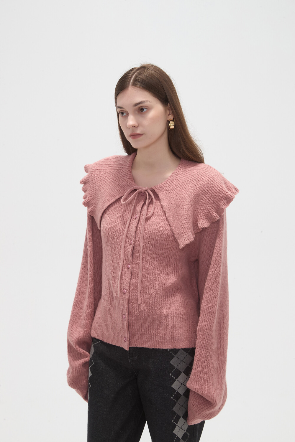 Cardigan Olcay Rosa Oscuro
