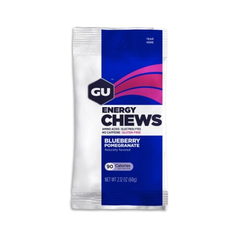 Gomitas Energizantes Gu Chews-Arandano Blueberry Pomegranate