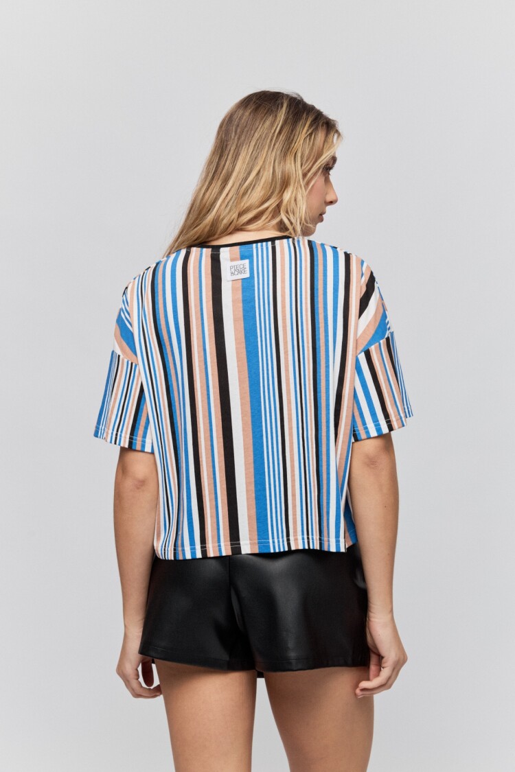 REMERA YOLO Azul