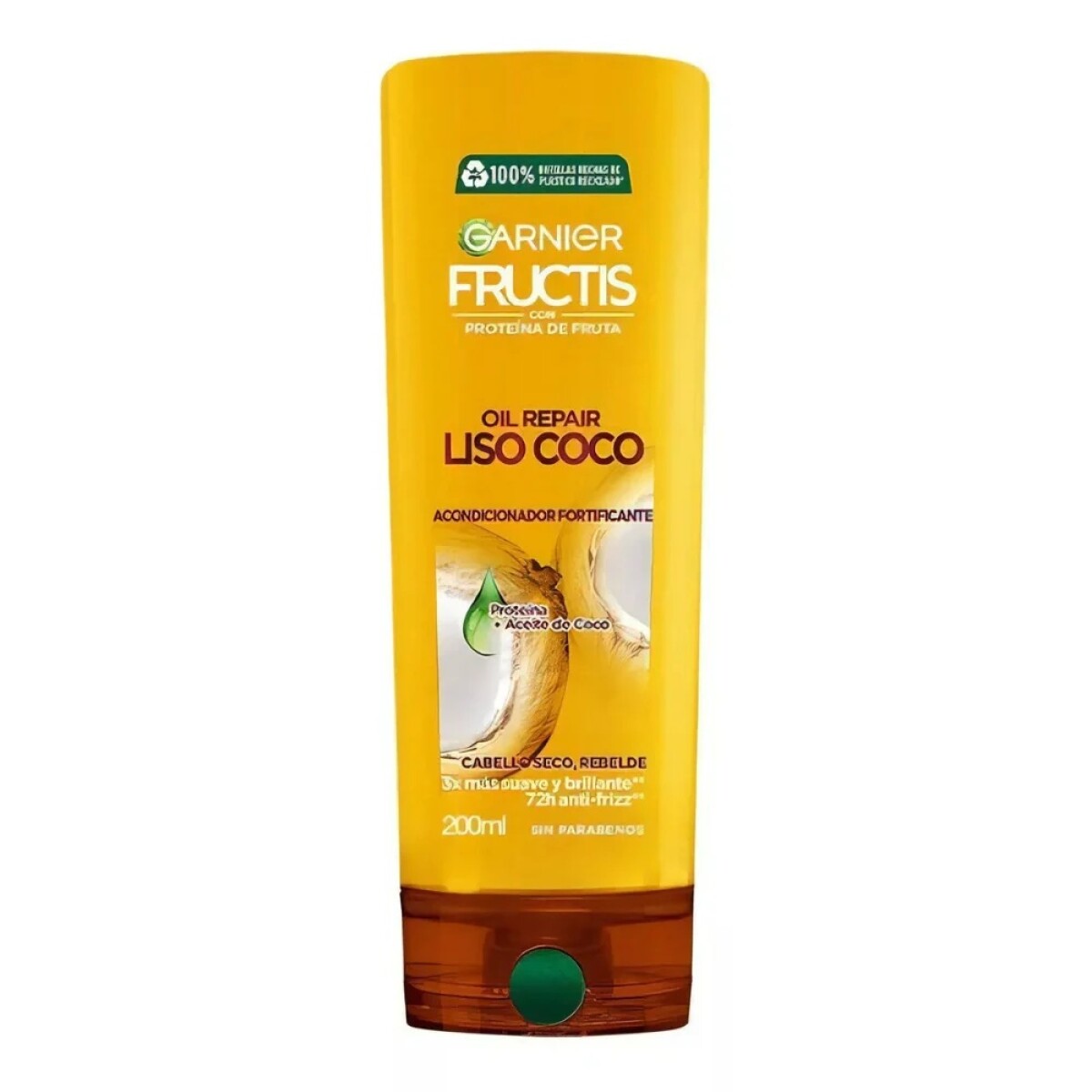 Acondicionador Fructis Oil Repair Liso Coco 200 Ml. 
