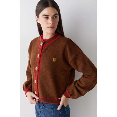 Preventa Cardigan Terro Winter Chocolate