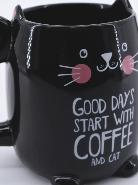 TAZA GATO NEGRO