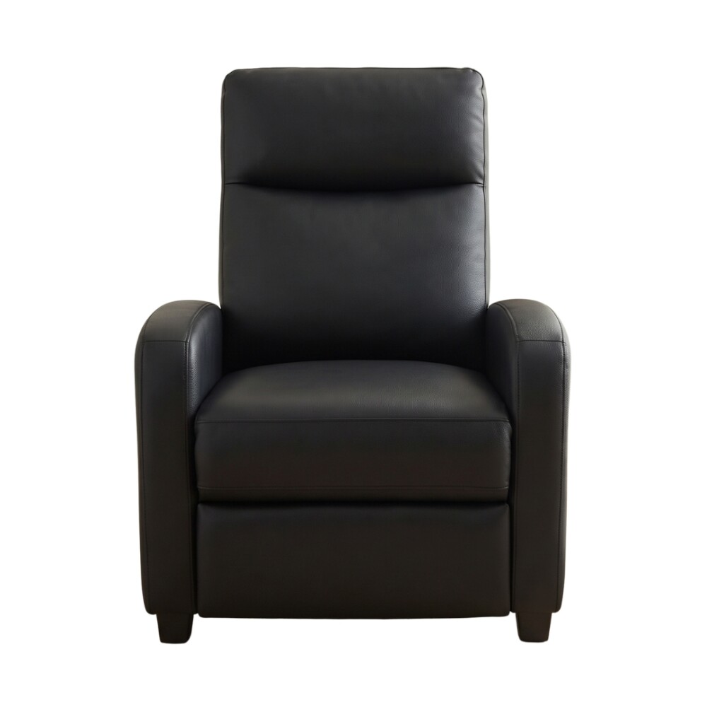 Butaca 1 Cuerpo Tela Repelente al Agua Living - Barrel Negro Cuerina