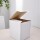 Caja flexi plegable 10x10x12 cm. BLANCO