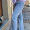 Jean whide leg Slowly Light Blue