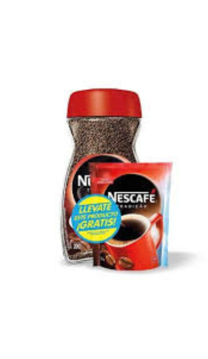 CAFE NESCAFE. 200 GRS ORIGINAL FRASCO + RECARGA 40GRS 
