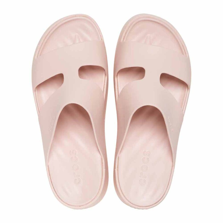 Sandalias Crocs Getaway Platform H-Strap W Mujer Quartz