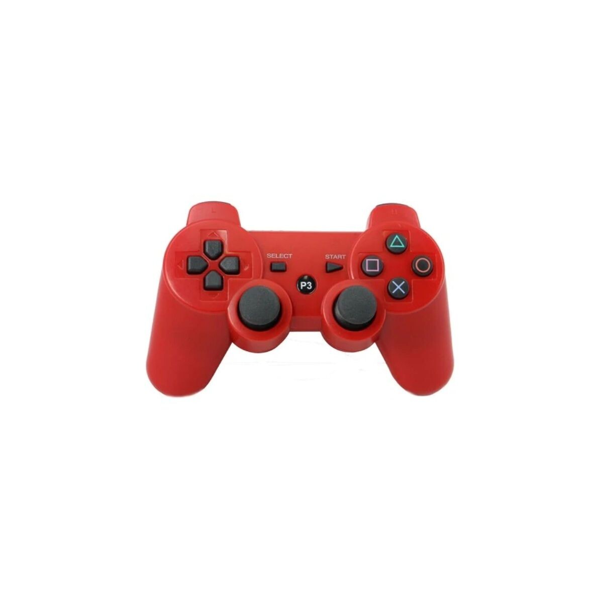 Joystick compatible para PS3 rojo 