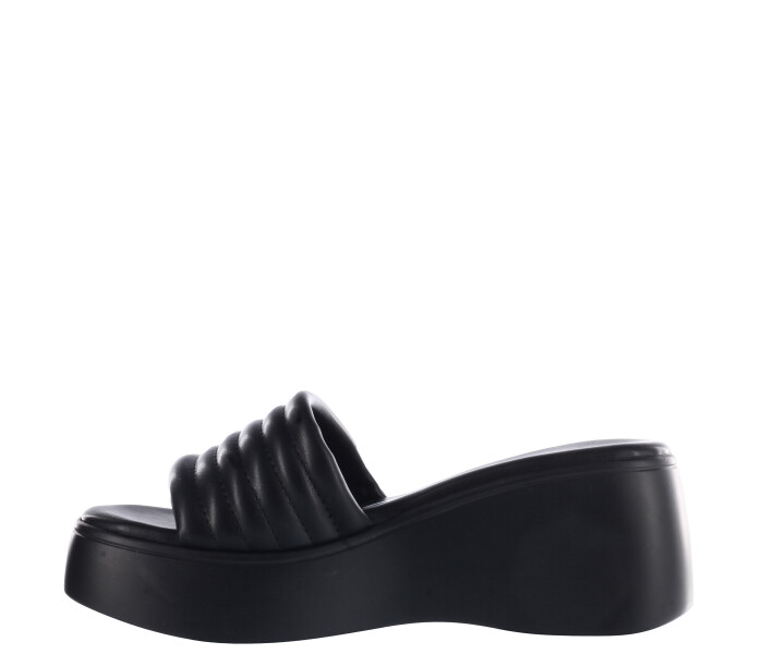 Sandalias de Mujer Miss Carol RIN con una tira y plataforma Negro