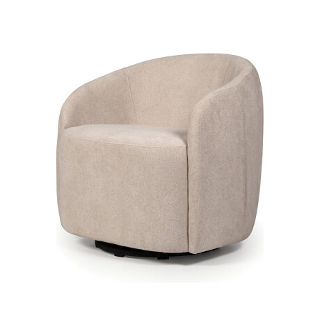 Butaca Uma Giratoria - Tela Microfibra T72 (Beige)