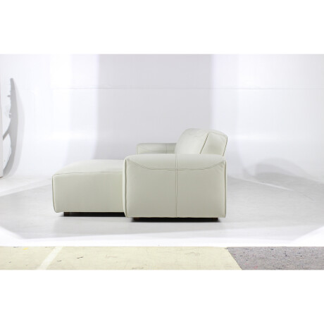 Sofá con chaise ELIOT Gris - 3C CHAISE DERECHO