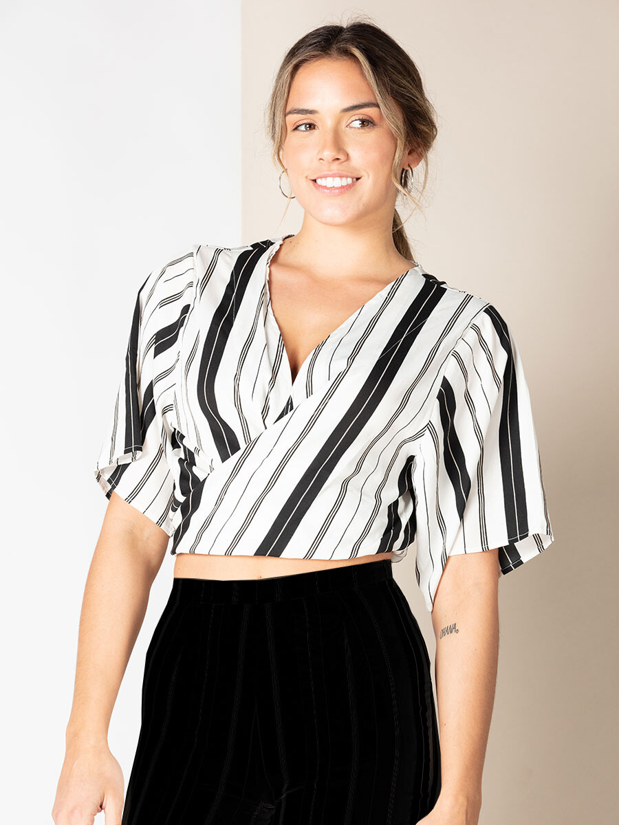 KIMONO 22PAYSANDU REV - Negro/blanco 