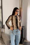 Golden Bridge Sweater Beige / Negro