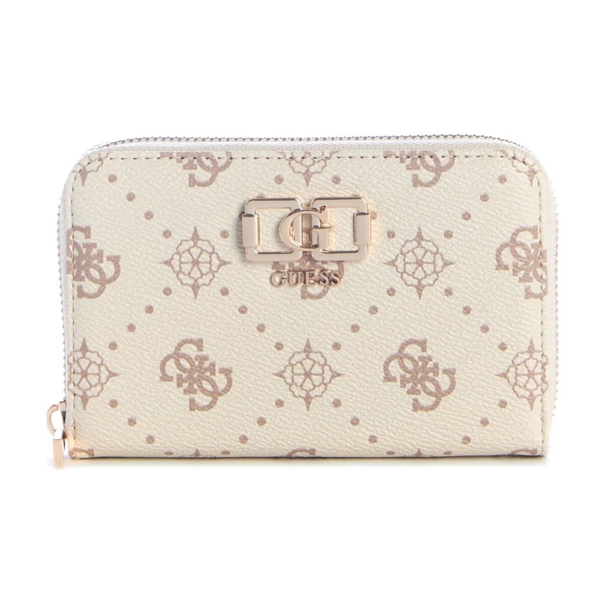 Billetera Guess Emelie Logo Vanilla Logo 