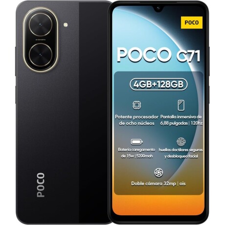 Xiaomi Poco C71 4GB 128GB Negro 001