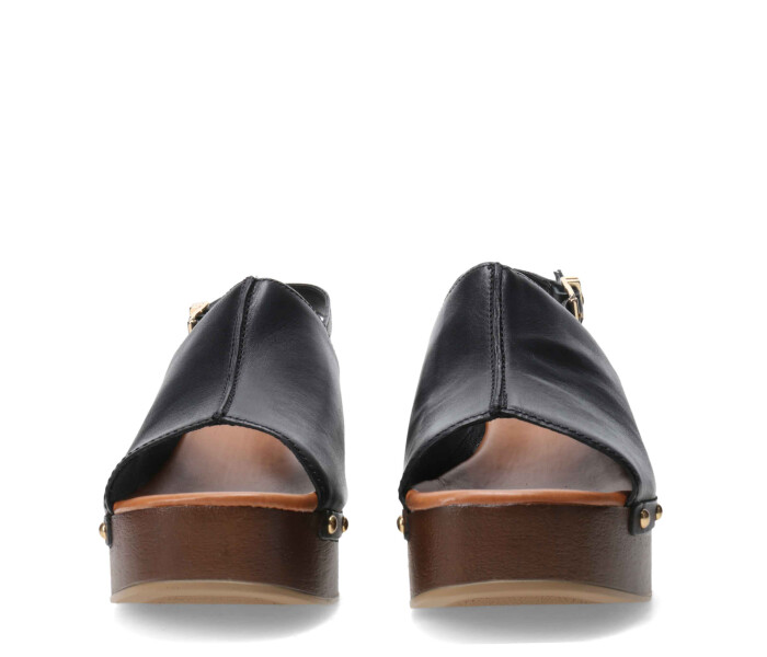 Sandalias de Mujer Bottero con Plataforma y Taco Negro