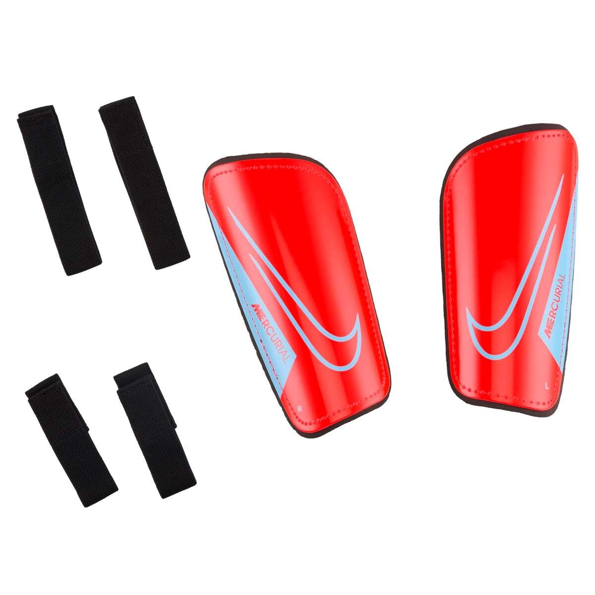 Espinilleras Nike Mercurial Hardshell Soccer Shin Guards Unisex - Rojo 