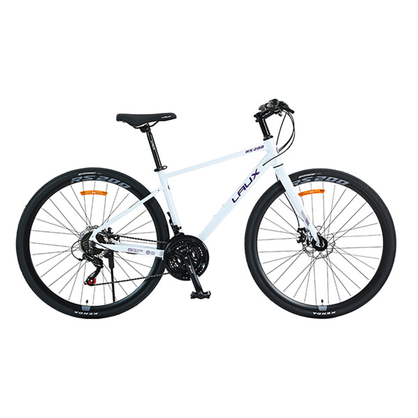 Bicicleta De Montaña Laux Hurricane 21v Rodado 29/700 43'' BLANCO