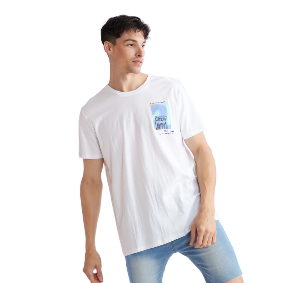 Remera de Hombre N+ Suez N+ - Blanco 