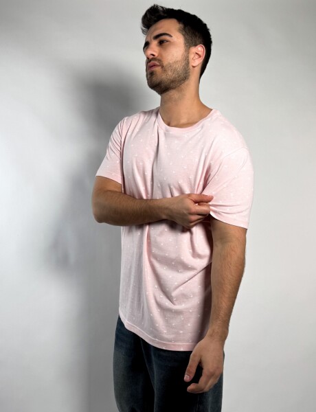 Remera de hombre Charly Rosado