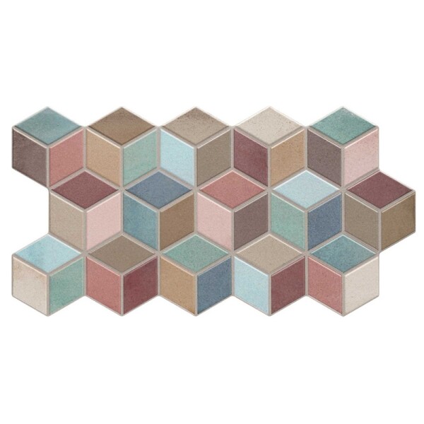 PORCELANATO RHOMBUS COLOUR "A" - 6.5X51 CM Porcelanato Rhombus Colour "a" - 6.5x51 Cm