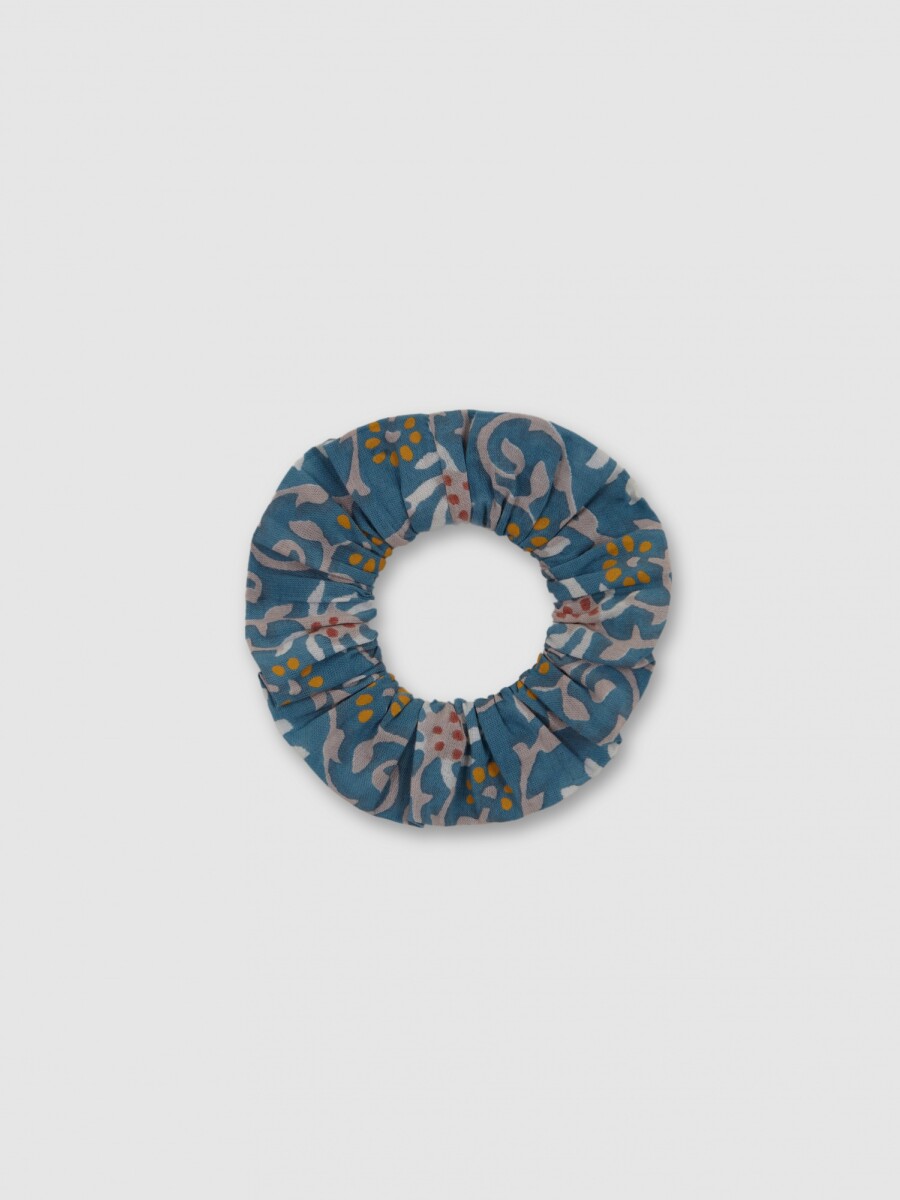 Crunchy Con Estampado Indio Azul Pato