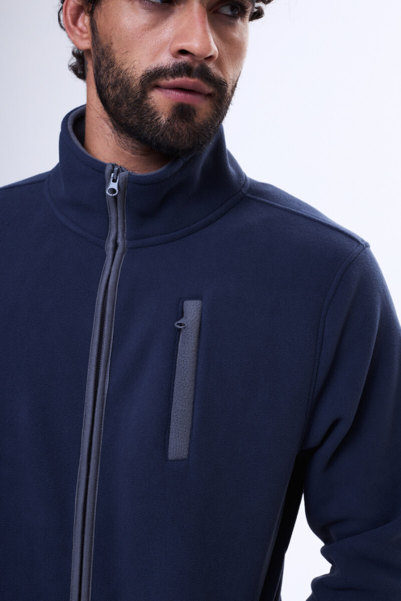 Campera micropolar Tunja Azul