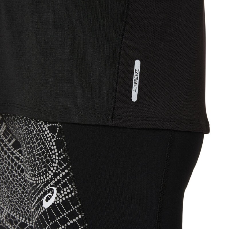 Polo Running Road Lite-Show Ls Top Mujer Performance Black