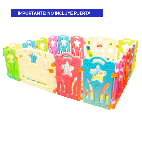 Corral Cerco X12uni Pelotero Pvc 40x60cm + Pelotas ! Azul