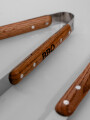 Accesorios Para Parrilla Set De 3 Piezas. Pinza, Tenedor Y Cuchi Color Unico