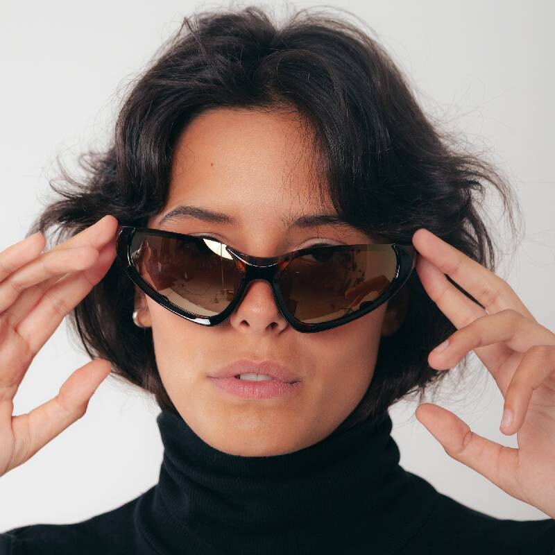 Lentes de Sol Chilli Beans Acra Animal Print