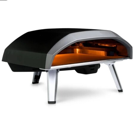 Set Horno Para Pizza A Gas Con Piedra Giratoria Set Horno Para Pizza A Gas Con Piedra Giratoria