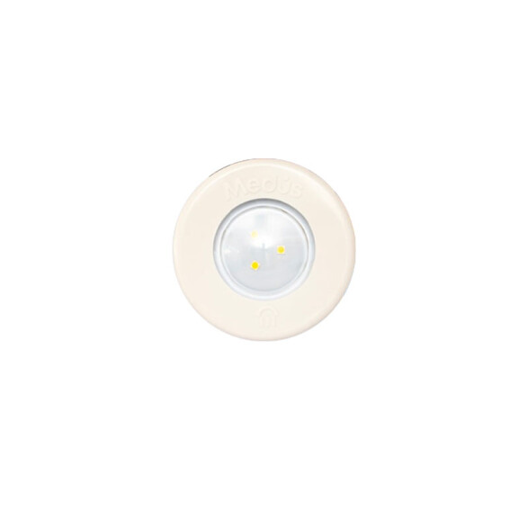 Luminaria piscina aro blanco 9W RGB 12VCC Ø68mm MD0114