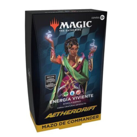 Commander Deck Aetherdrift Energía Viviente [Español] Commander Deck Aetherdrift Energía Viviente [Español]