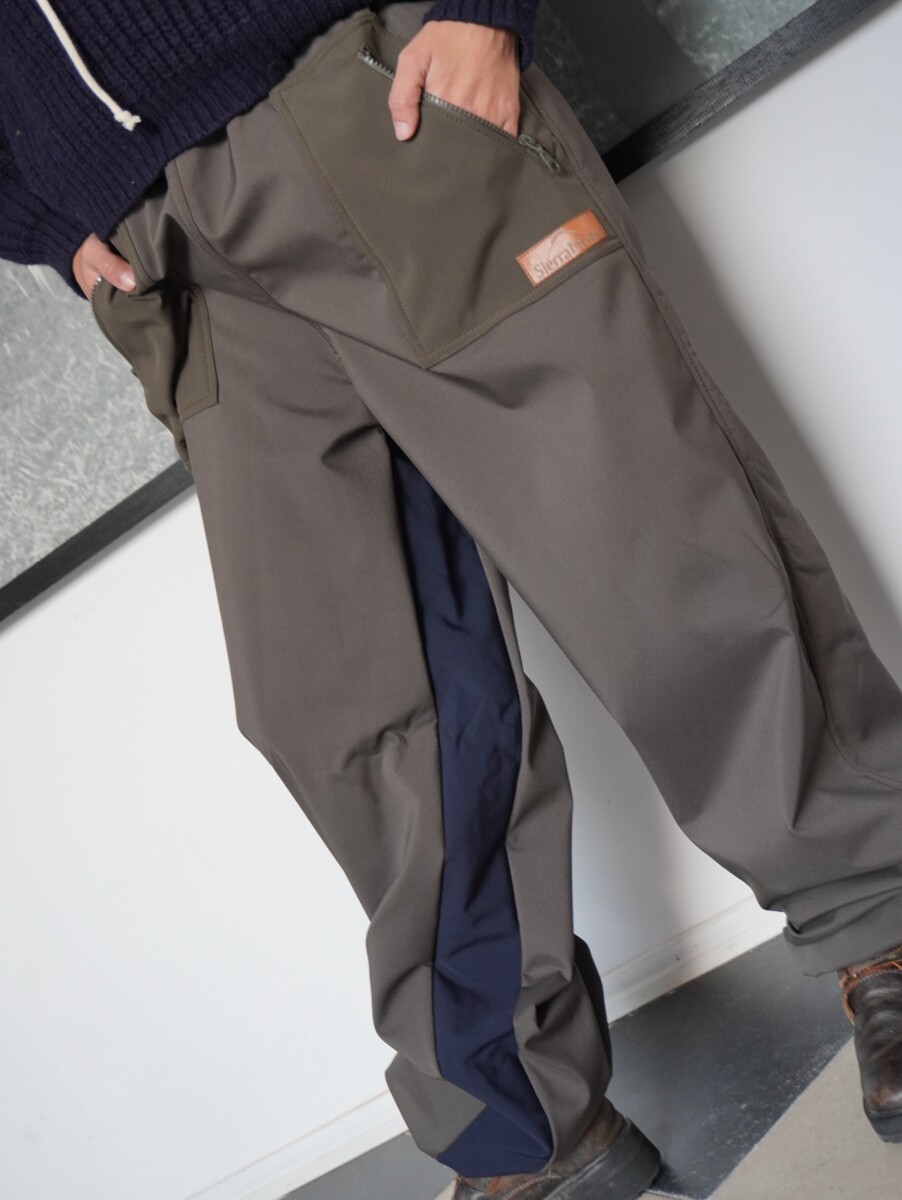 Pantalón Snow - Verde Con Azul 
