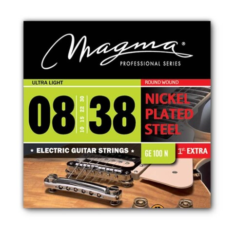 Encordado Guitarra Electrica Magma Nickel .008 GE100N Unica