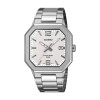 Reloj Casio MTPB195D 7AVDF para hombre con correa de acero Plateado