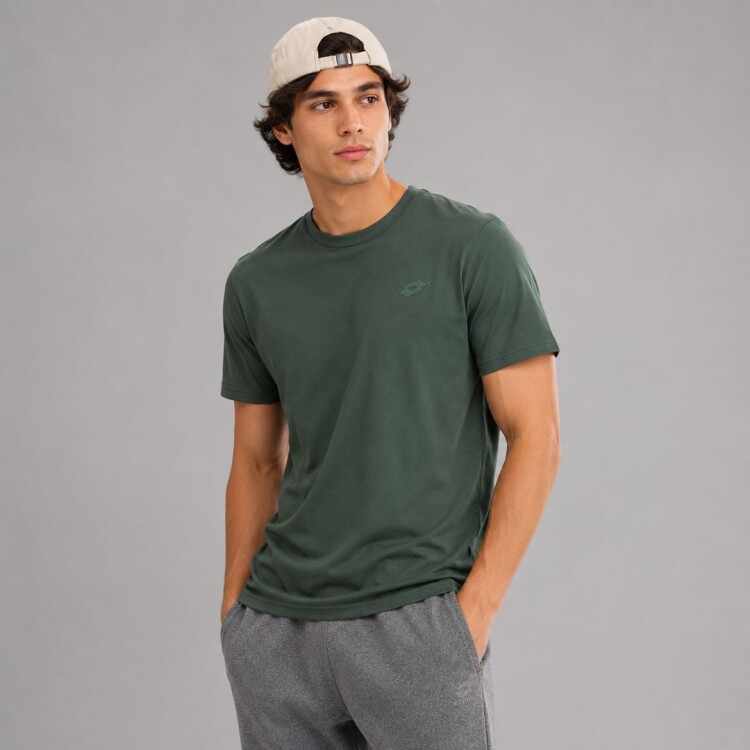 REMERA HOMBRE MANGA CORTA ARIA LOTTO Verde