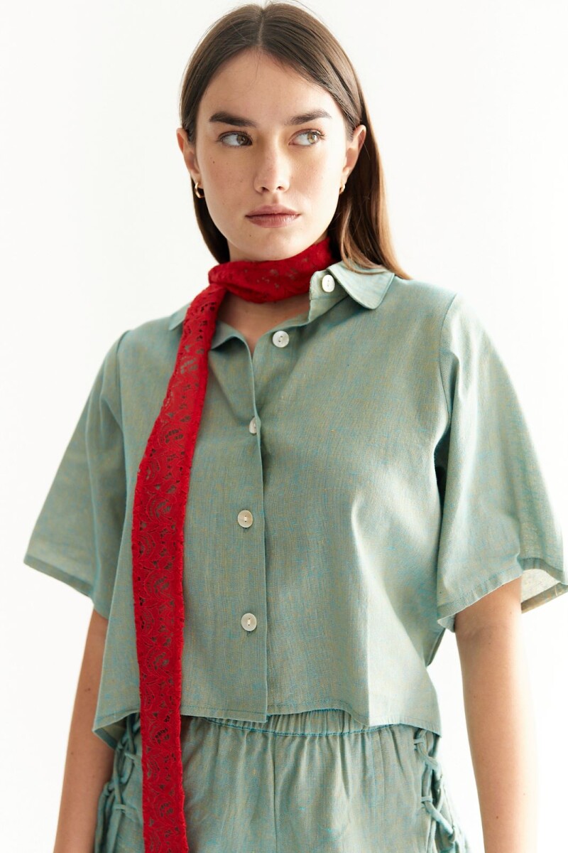 Camisa Isa Verde