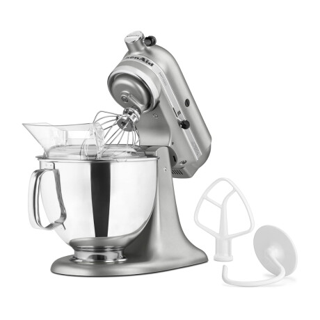 Batidora Planetaria Artisan Plata 4,8 Litros KitchenAid Batidora Planetaria Artisan Plata 4,8 Litros KitchenAid