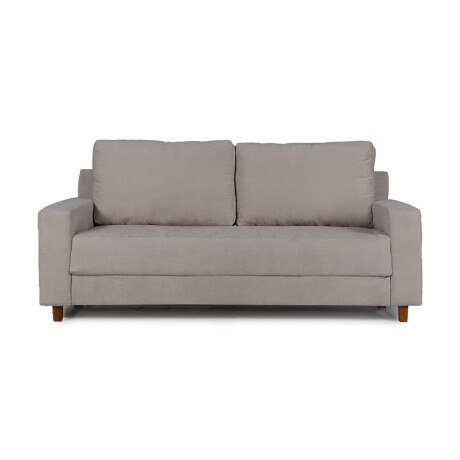 Sofá Modus (Outlet) - Tela Microfibra - 3 cuerpos Berlin 02 (Beige)