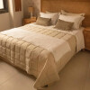 Acolchado 1 Plaza | 1 Plaza y Media - Basic 200 Hilos Beige