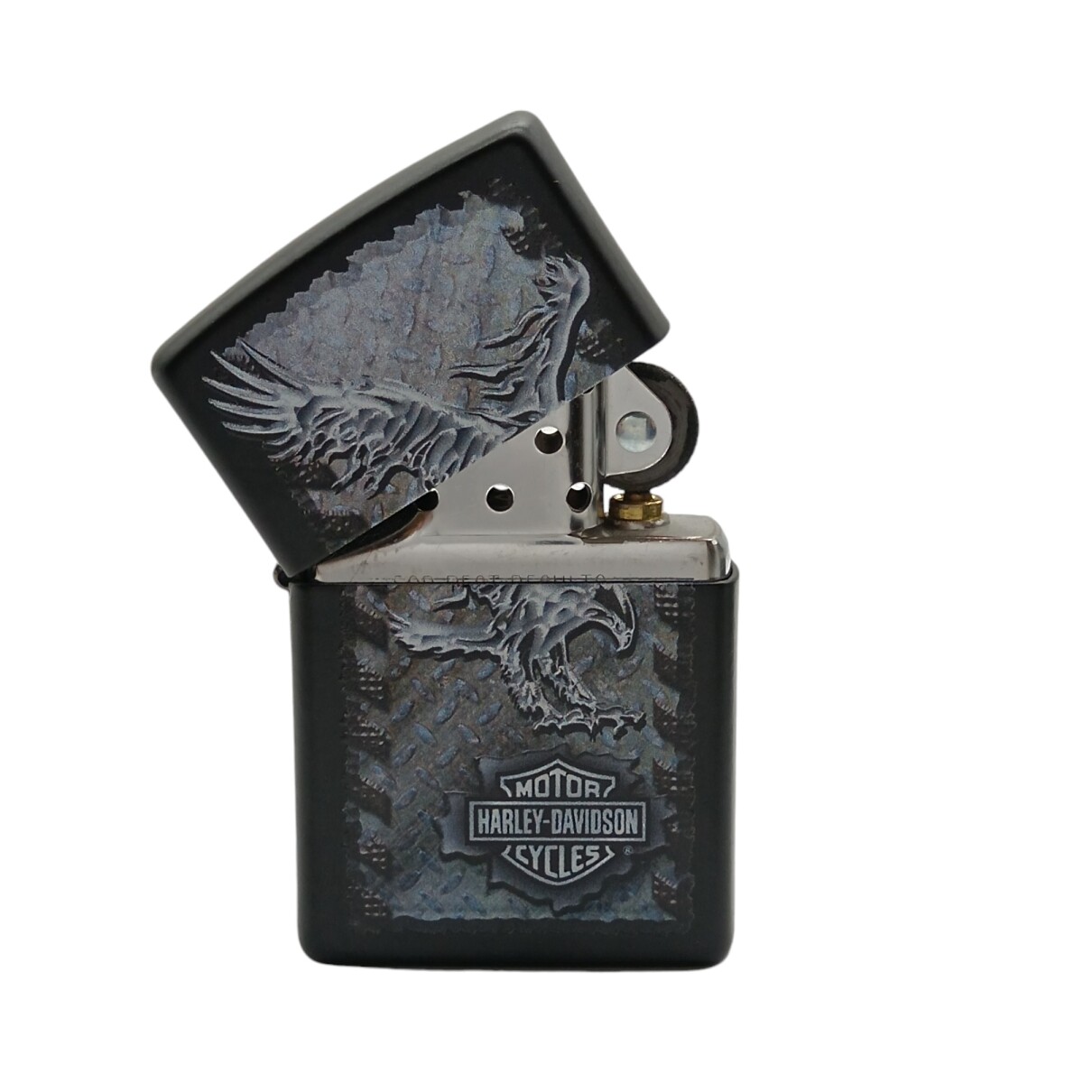 Encendedor ZIPPO Harley Davidson 28485 H-D Iron Eagle - ZP284821 - negrocombinado 