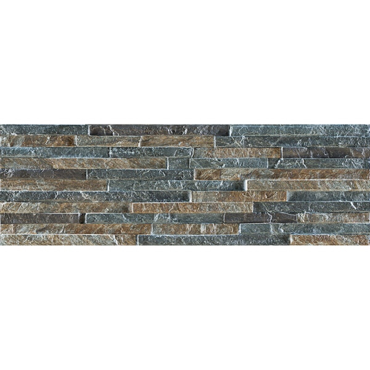 Gres Imitación Piedra Erice Musgo "a" 17x52 Cm 