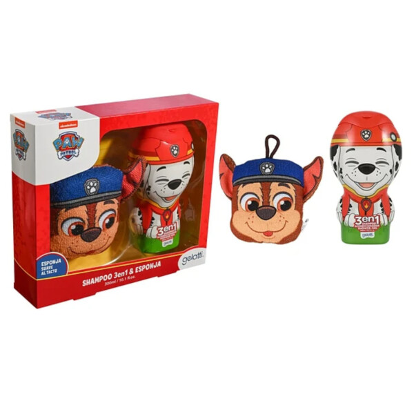 Paw Patrol Shampoo Marshall 3 en 1 + Esponja Paw Patrol Shampoo Marshall 3 en 1 + Esponja