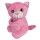 Peluche Pulsera a Presión Animales Gatito ROSA-CLARO