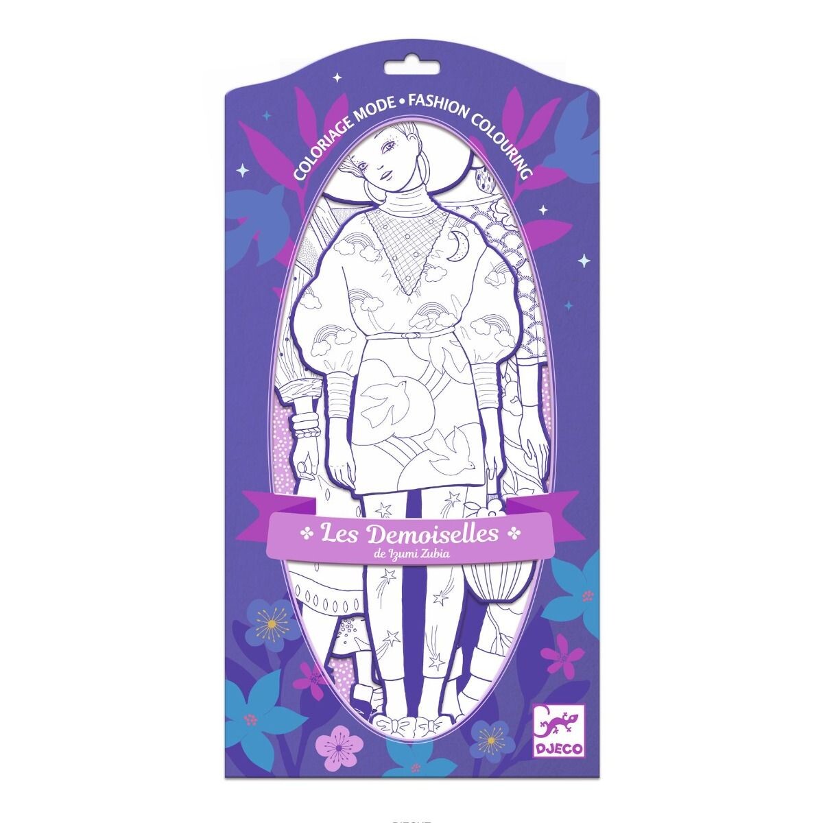 Laminas para colorear Fashion - Zaho & Friends 