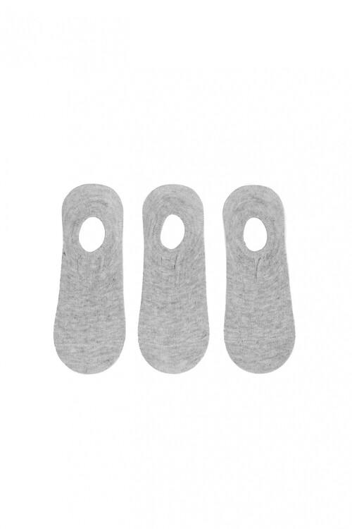 Medias Pack x3 Invisibles Gris